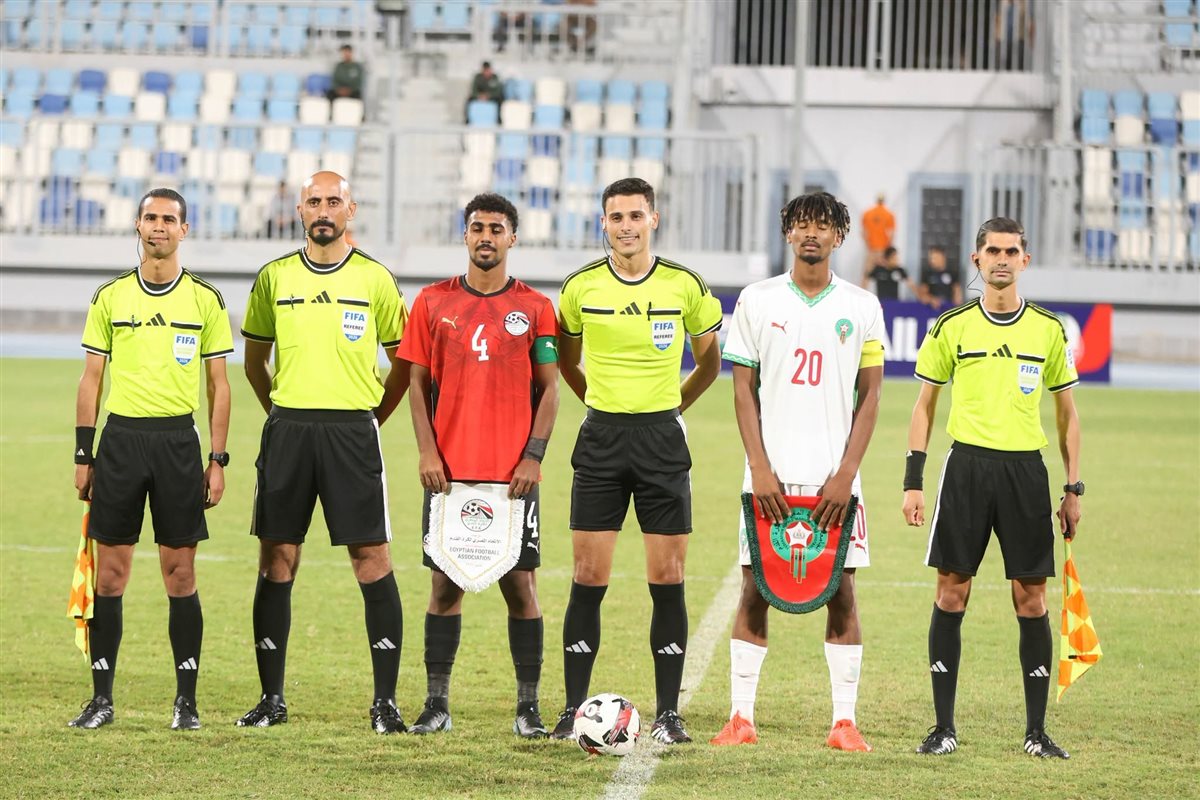 المغرب يفوز على مصر 2-0 ويتأهل رسميا لأمم أفريقيا للشباب (صور)