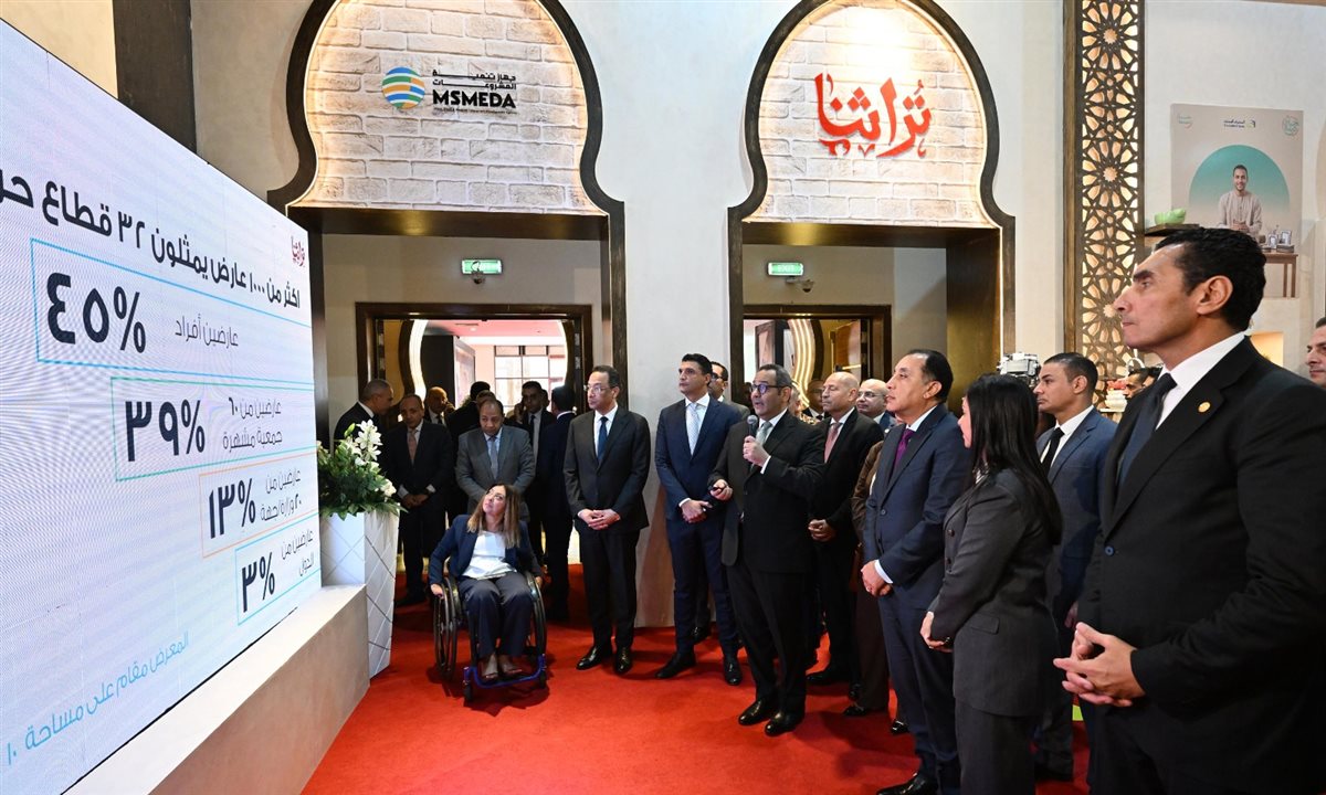 رئيس الوزراء يفتتح الدورة الثامنة لمعرض "تراثنا 2026" لدعم الحرف اليدوية والتراثية تحت شعار "أصل الحكاية".. صور