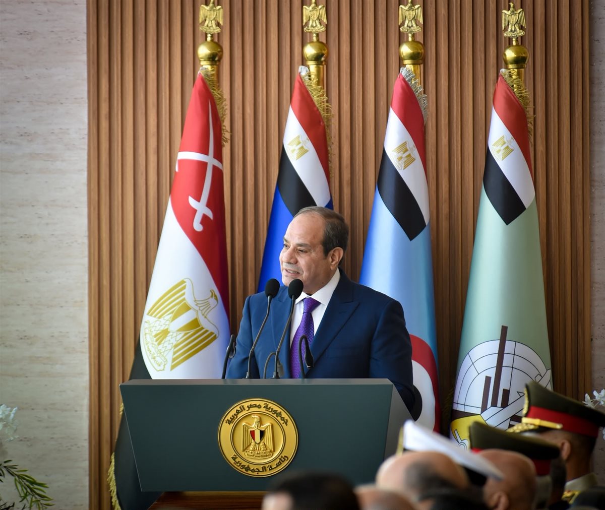 تفاصيل حفل تخرج دفعات جديدة من الأكاديمية العسكرية بحضور السيسي.. شاهد