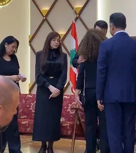 عزاء والد عبير نعمة 1