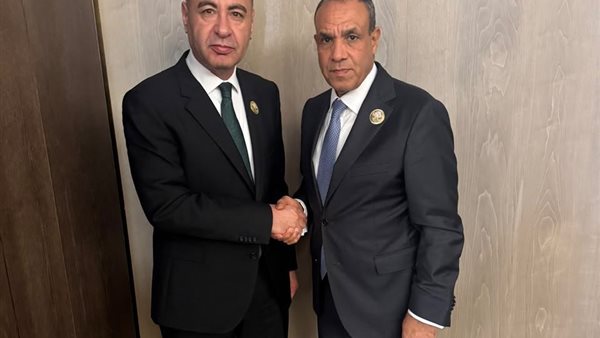 عبد العاطي يلتقي وزير خارجية ليبيا في بغداد ويؤكد دعم وحدة ليبيا واستقرارها 1 عبد العاطي يلتقي وزير خارجية ليبيا في بغداد ويؤكد دعم وحدة ليبيا واستقرارها