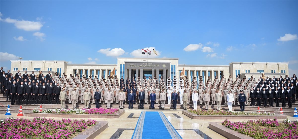 تفاصيل حفل تخرج دفعات جديدة من الأكاديمية العسكرية بحضور السيسي.. شاهد