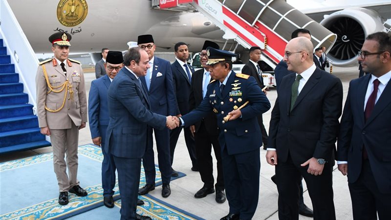 تعرف على جدول عمل الرئيس السيسي اليوم في إندونيسيا