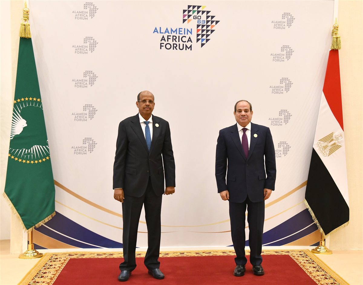 تفاصيل أنشطة الرئيس السيسي في فعاليات أفريقية كبري بالعلمين (فيديو وصور) 2 تفاصيل أنشطة الرئيس السيسي في فعاليات أفريقية كبري بالعلمين (فيديو وصور)