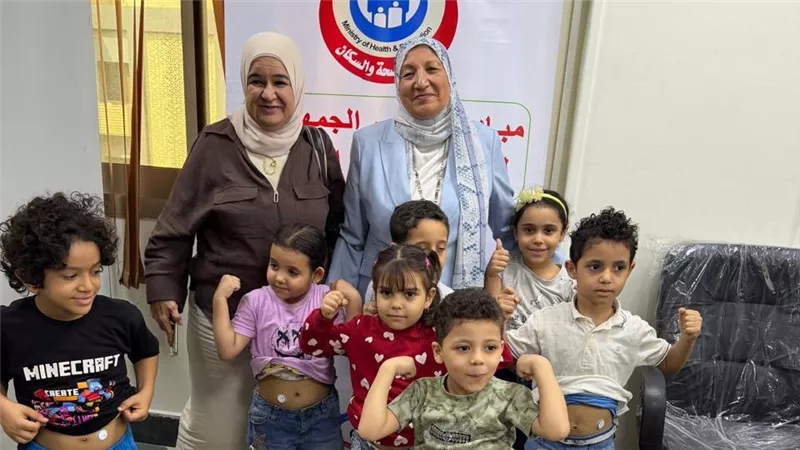 الصحة: انضمام عيادة الهرم الشاملة بالجيزة إلى أماكن تقديم خدمات المبادرة الرئاسية «أبطالنا السكر» 1 الصحة: انضمام عيادة الهرم الشاملة بالجيزة إلى أماكن تقديم خدمات المبادرة الرئاسية «أبطالنا السكر»