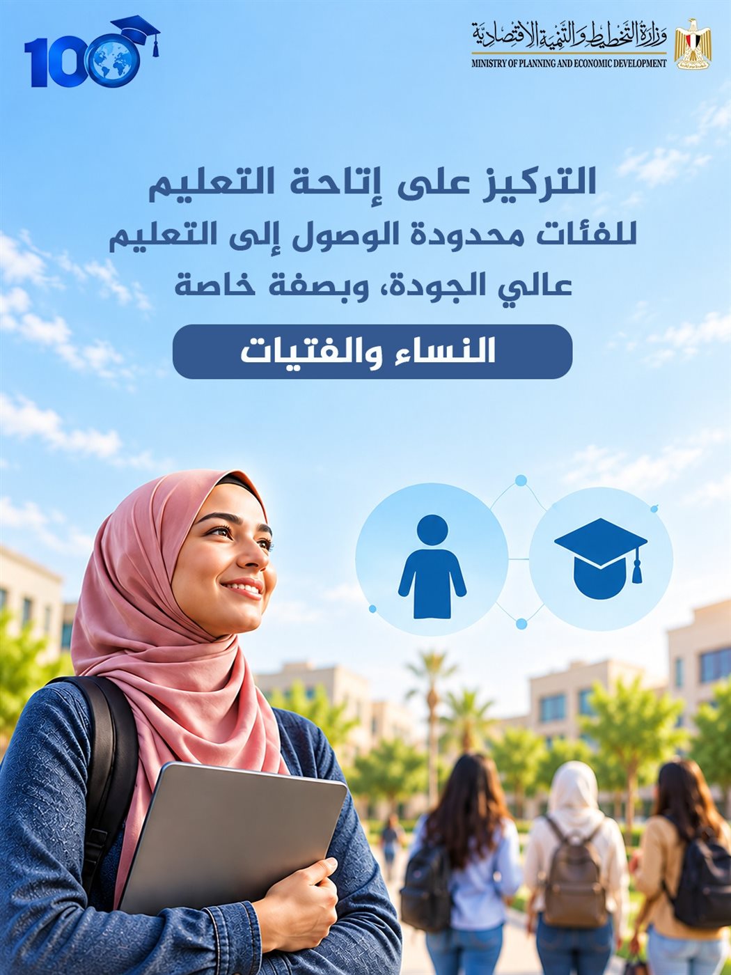 التخطيط تطلق المبادرة العالمية 100 مليون متعلم في مجال ريادة الأعمال والابتكار 3 التخطيط تطلق المبادرة العالمية 100 مليون متعلم في مجال ريادة الأعمال والابتكار