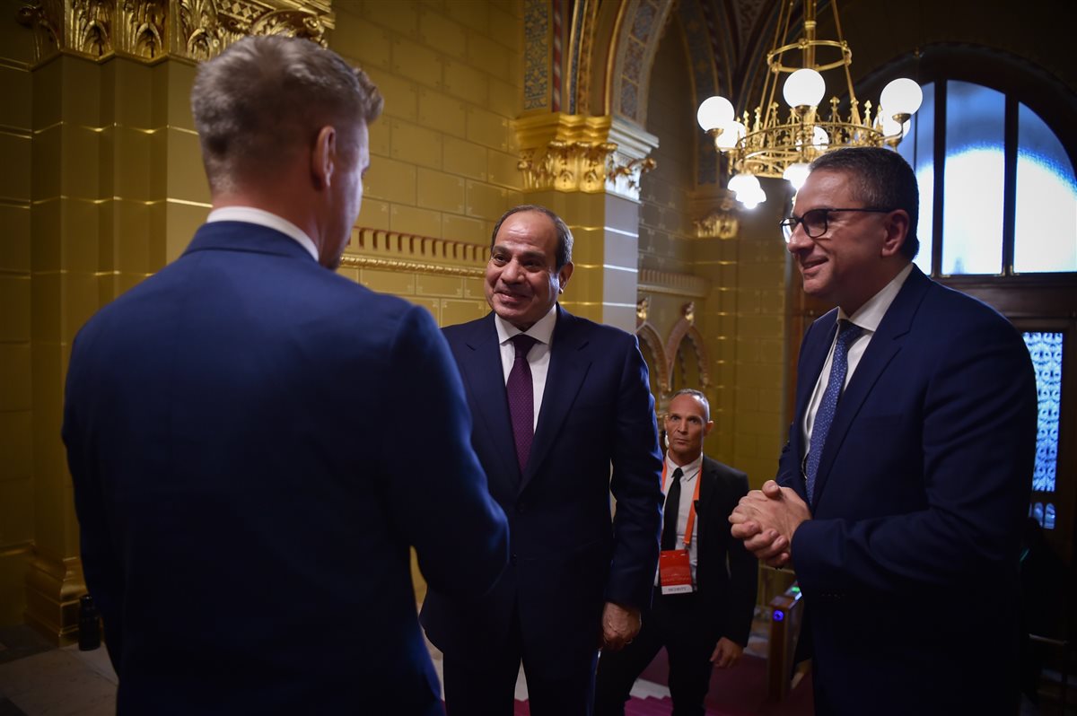 كلمة السيسي تتصدر تفاصيل القمة المصرية المجرية في بودابست.. صور 1 كلمة السيسي تتصدر تفاصيل القمة المصرية المجرية في بودابست.. صور