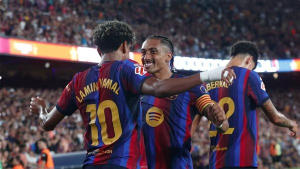 برشلونة يهزم خيتافي بثلاثية نظيفة في الدوري الإسباني 1 برشلونة يهزم خيتافي بثلاثية نظيفة في الدوري الإسباني
