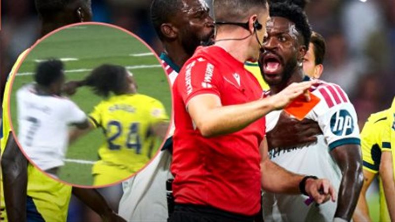 بعد طرده، فينيسيوس صاحب أغرب واقعة في الدوري الإسباني (فيديو)