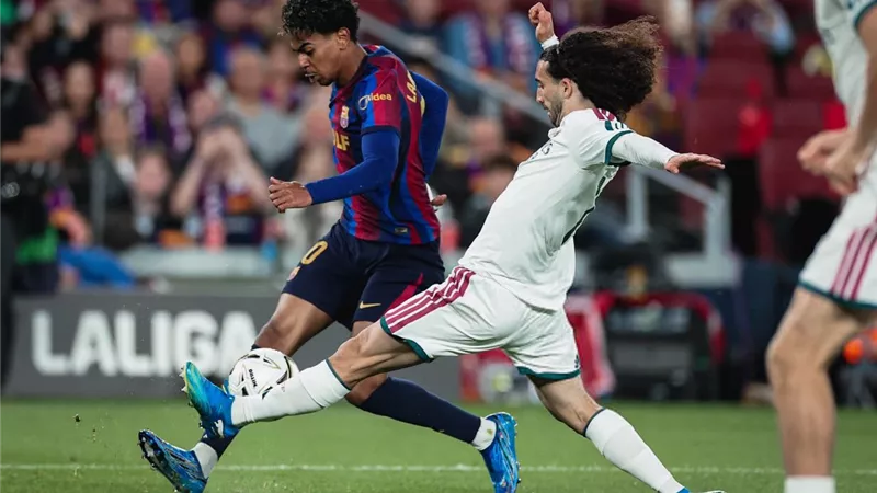 رقم سلبي لنجم برشلونة لامين يامال في الكلاسيكو 1 رقم سلبي لنجم برشلونة لامين يامال في الكلاسيكو