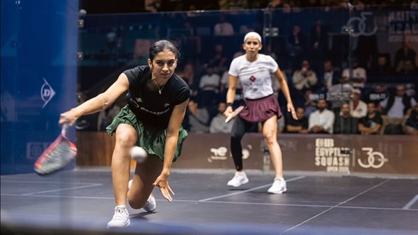 لقب مصري خالص.. أمينة عرفي تفوز على نوران جوهر وتلتقي هانيا الحمامي 1 لقب مصري خالص.. أمينة عرفي تفوز على نوران جوهر وتلتقي هانيا الحمامي