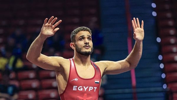 مصطفى حسين يتوج بذهبية بطولة العالم للمصارعة في أمريكا 1 مصطفى حسين يتوج بذهبية بطولة العالم للمصارعة في أمريكا
