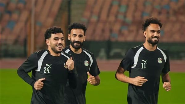 منتخب مصر يخوض تدريبه بإستاد القاهرة استعدادًا لودية جنوب أفريقيا